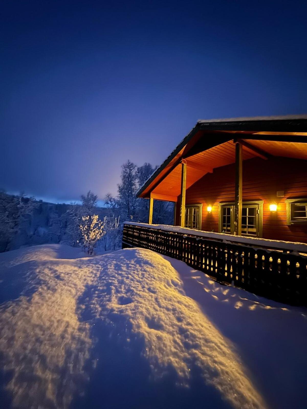Trivelig Hytte I Senja. Exteriér fotografie